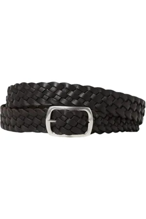 Orciani Belts, male, , Size: 95 CM Braided Leather Belt