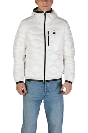 Blauer Winter Jackets, male, , Size: XL Hooded Zip-Up Jacket for Men