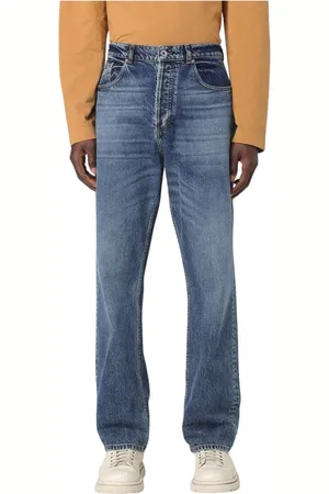 J.W.Anderson Straight Jeans, male, , Size: W32 Modern Relaxed Fit Denim Jeans