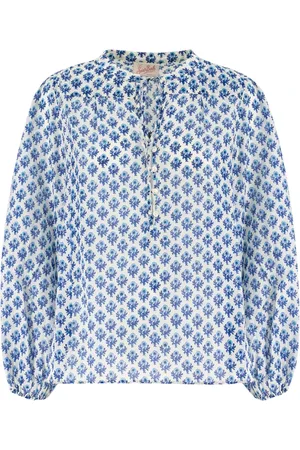 MC2 SAINT BARTH Blouses, female, , Size: L Oversize Cut Summer Shirt