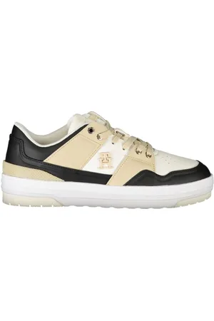 Tommy Hilfiger Sneakers, female, , Size: 11 US White Leather Women Sneaker Statement