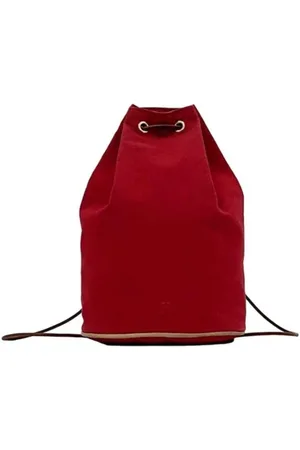 Hermès Pre-owned Backpacks, female, , Size: ONE SIZE Pre-owned Canvas shoulder-bags