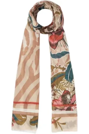 Liu Jo Scarves, female, , Size: ONE SIZE Summer Flower Fringed Stole