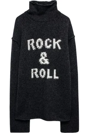 Zadig & Voltaire Turtlenecks, male, , Size: XL Alpaca Blend Roundneck Sweater