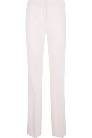Twin-Set Wide Trousers, female, , Size: S Classic High-Waisted Pants