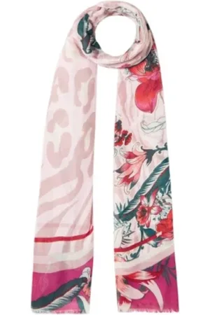 Liu Jo Scarves, female, , Size: ONE SIZE Summer Flower Fringed Stola