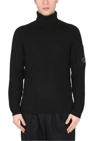 C.P. Company Turtlenecks, male, , Size: M Wool Turtle Neck Sweater