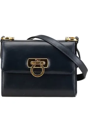 Salvatore Ferragamo Pre-owned Cross Body Bags, female, , Size: ONE SIZE Pre-owned Leather shoulder-bags