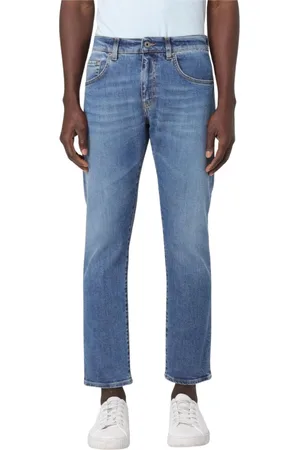 FAY Straight Jeans, male, , Size: W38 Classic Fit Denim Jeans