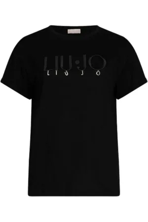 Liu Jo T-Shirts, female, , Size: XS Cotton T-Shirt Short Sleeve