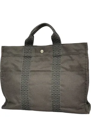Hermès Pre-owned Tote Bags, female, , Size: ONE SIZE Pre-owned Canvas handbags