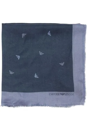 Emporio Armani Scarves, male, , Size: ONE SIZE Logo Scarf in