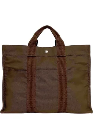 Hermès Pre-owned Tote Bags, female, , Size: ONE SIZE Pre-owned Canvas handbags