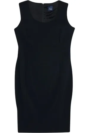 Persona by Marina Rinaldi Midi Dresses, female, , Size: L Navy Sleeveless Sheath Dress