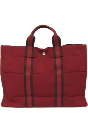Hermès Pre-owned Tote Bags, female, , Size: ONE SIZE Pre-owned Canvas handbags