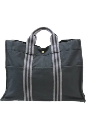 Hermès Pre-owned Tote Bags, female, , Size: ONE SIZE Pre-owned Canvas handbags
