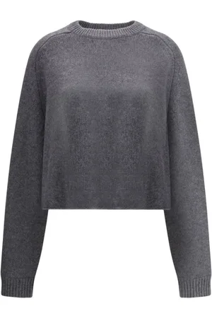 Lisa Yang Round-neck Knitwear, female, , Size: S Modern Ribbed Sweater