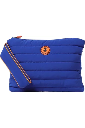 save the duck Clutches, male, , Size: ONE SIZE Quilted Clutch with Wrist Strap