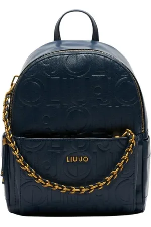 Liu Jo Backpacks, female, , Size: ONE SIZE Backpack with Logo and Chain