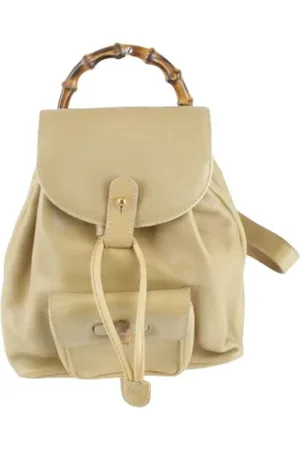 Gucci Pre-owned Backpacks, female, , Size: ONE SIZE Pre-owned Leather backpacks