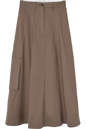Nine In The Morning Midi Skirts, female, , Size: W25 Cargo Pocket Skirt