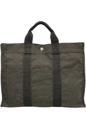 Hermès Pre-owned Tote Bags, female, , Size: ONE SIZE Pre-owned Canvas handbags