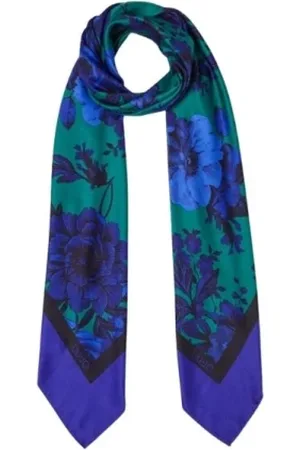Liu Jo Scarves, female, , Size: ONE SIZE Floral Pattern Apparel Foulard