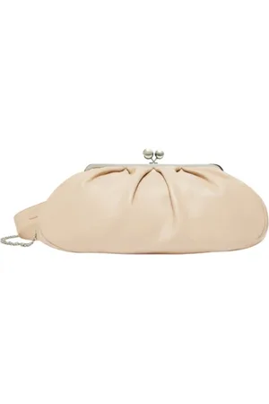 Max Mara Clutches, female, , Size: ONE SIZE Pasticcino Bag Large in Sand
