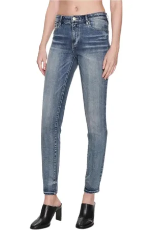 Armani Exchange Skinny Jeans, male, , Size: W24 Super Skinny Jeans in Indigo Denim