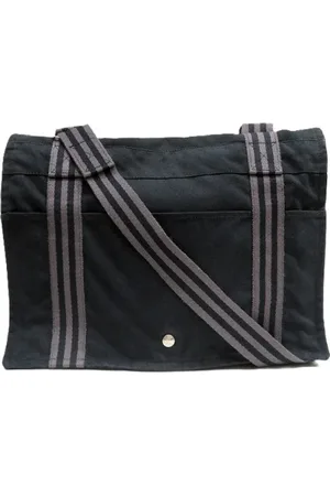 Hermès Pre-owned Cross Body Bags, female, , Size: ONE SIZE Pre-owned Canvas shoulder-bags
