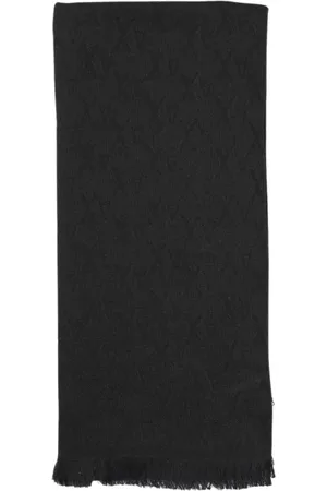 Armani Exchange Scarves, male, , Size: ONE SIZE Classic Logo Scarf Fringed Edge