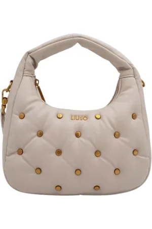 Liu Jo Handbags, female, , Size: ONE SIZE Champagne Shoulder Bag with Zip Closure