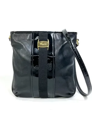 Salvatore Ferragamo Pre-owned Cross Body Bags, female, , Size: ONE SIZE Pre-owned Leather shoulder-bags