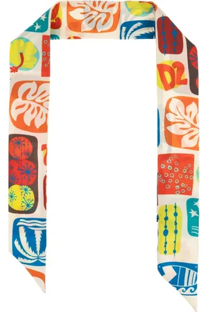 Dsquared2 Silky Scarves, female, , Size: ONE SIZE Silk scarf capsule Summer Lovers