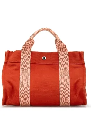 Hermès Pre-owned Tote Bags, female, , Size: ONE SIZE Pre-owned Canvas totes