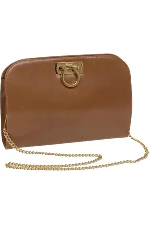 Salvatore Ferragamo Pre-owned Cross Body Bags, female, , Size: ONE SIZE Pre-owned Leather shoulder-bags