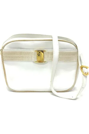 Salvatore Ferragamo Pre-owned Cross Body Bags, female, , Size: ONE SIZE Pre-owned Leather shoulder-bags