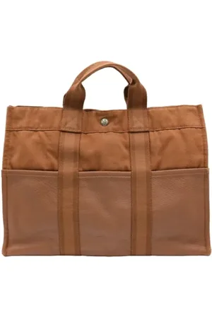 Hermès Pre-owned Tote Bags, female, , Size: ONE SIZE Pre-owned Canvas handbags