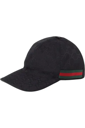 Gucci Caps, male, , Size: L Patterned Baseball Cap with Web Stripe