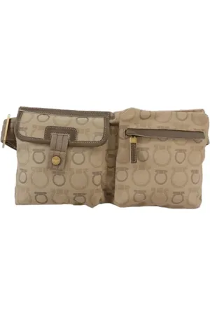 Salvatore Ferragamo Pre-owned Belt Bags, female, , Size: ONE SIZE Pre-owned Canvas crossbody-bags