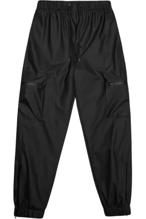 Rains Sweatpants, male, , Size: L Waterproof Cargo Pants Elastic Waist