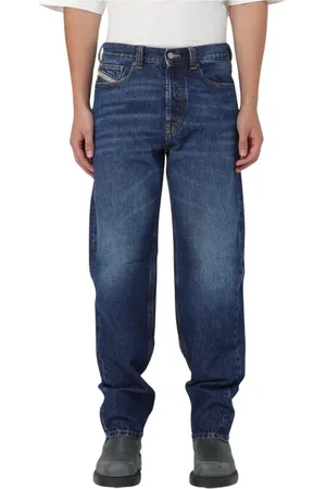 Diesel Straight Jeans, male, , Size: W29 Navy Regular Straight Jeans
