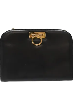 Salvatore Ferragamo Pre-owned Cross Body Bags, female, , Size: ONE SIZE Pre-owned Leather shoulder-bags