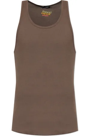 Dsquared2 Sleeveless Tops, male, , Size: XL Sleeveless T-shirt