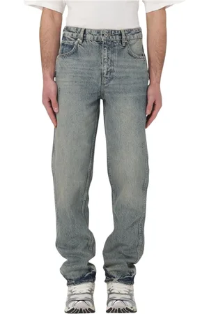 Represent Straight Jeans, male, , Size: W30 Modern Denim Jeans