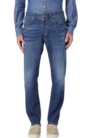 Dondup Straight Jeans, male, , Size: W34 Straight Leg Jeans for Men