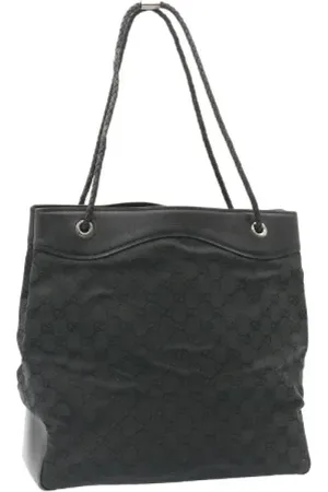 Gucci Pre-owned Tote Bags, female, , Size: ONE SIZE Pre-owned Canvas gucci-bags