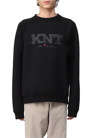 Kiton Sweatshirts, male, , Size: M Logo Sweatshirt for Men