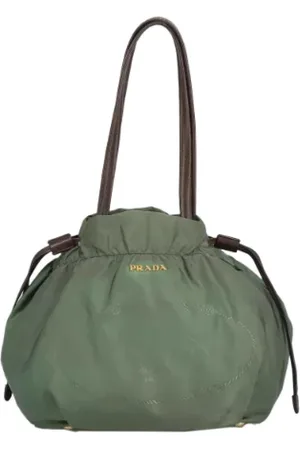 Prada Pre-owned Tote Bags, female, , Size: ONE SIZE Pre-owned Fabric totes