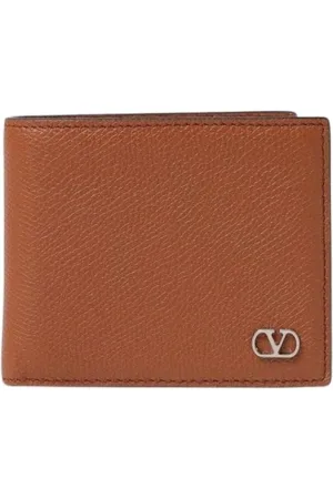 VALENTINO GARAVANI Wallets & Cardholders, male, , Size: ONE SIZE Leather Bifold Wallet Rockstud Style